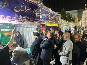 بازدید معاون وزارت آموزش و پرورش از غرفه‌ی فرهنگی کانون علی‌آباد کتول