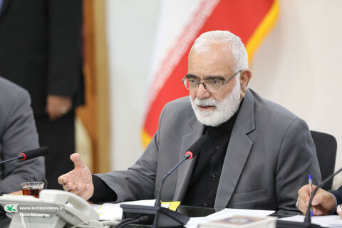 سید مرتضی بختیاری رئیس کمیته امداد در نشست مشترک شورای معاونان و مدیران‌کل  با مسئولان کمیته امداد امام خمینی(ره)