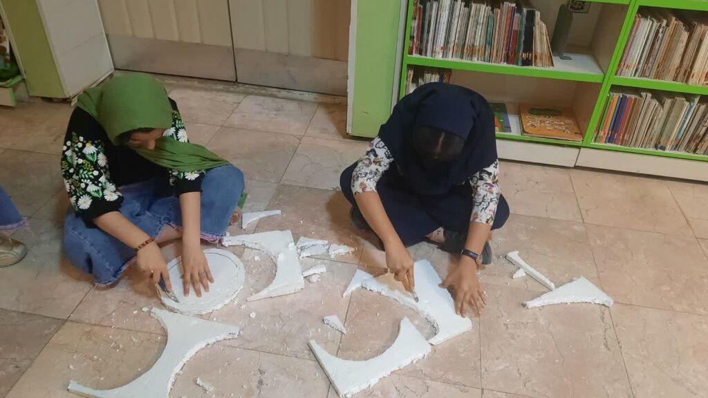 برگزاری ورکشاپ " ساخت و سازهای سه بعدی" در کانون اسدآباد