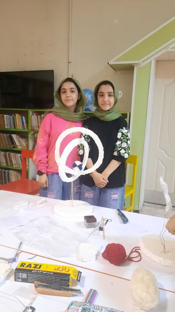 برگزاری ورکشاپ " ساخت و سازهای سه بعدی" در کانون اسدآباد