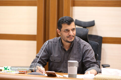 عباس محمددینی در نشست‌ شورای عالی کتاب کانون دوشنبه ۴ آبان ۱۴۰۵