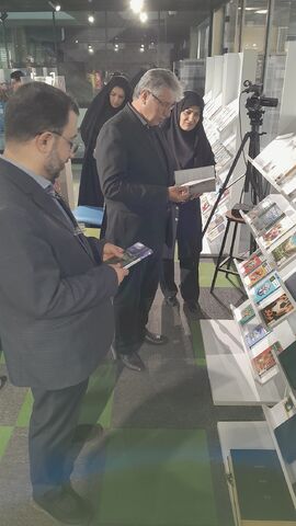 دیدار وحید کنعانی، نماینده مردم شهرستان‌های خلخال و کوثر در مجلس شورای اسلامی  با مدیرعامل کانون  و باز دید از کتابخانه مرجع کانون