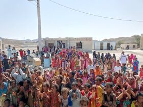 روزهای سوم تا ششم اجرای تماشاخانه سیار کانون پرورش فکری در جنوب سیستان و بلوچستان