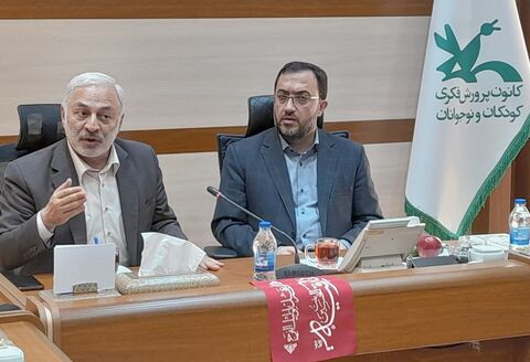 دیدار وحید جلال زاده، معاون کنسولی، مجلس و ایرانیان وزارت امور خارجه با مدیرعامل کانون