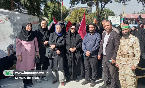 حضور کانون لرستان در رزمایش ۱۰۰ هزار نفری «جانفدا