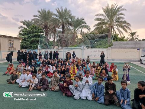 روزهای سوم تا ششم اجرای تماشاخانه سیار کانون پرورش فکری در جنوب سیستان و بلوچستان