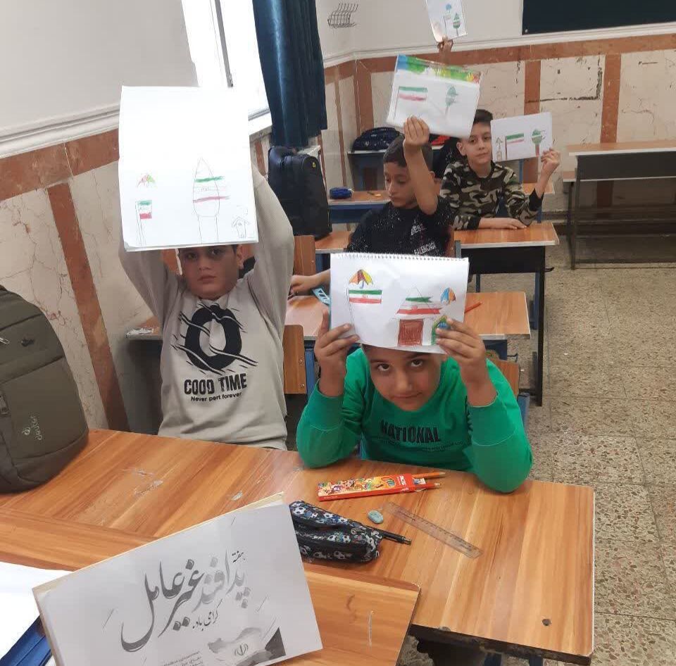 مدرسه بیستون میزبان برنامههای پدافند غیرعامل کانون شد