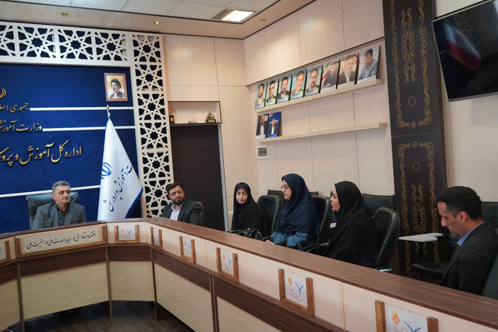 مدیرکل کانون قزوین با مدیرکل آموزشوپرورش استان دیدار کرد