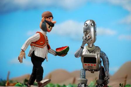 کشاورز و روبات در مکزیک نمایش داده شد